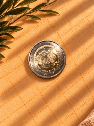Moneda 2 Euros Portugal 2018 Jardín Botánico