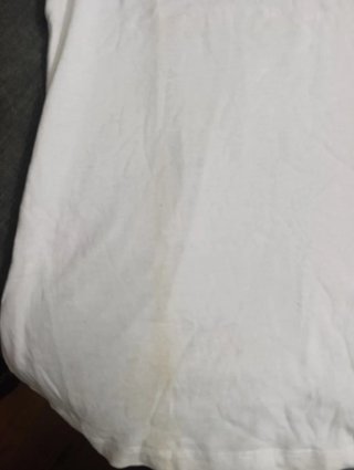 Camiseta Blanca Vintage Brasil con Cintas