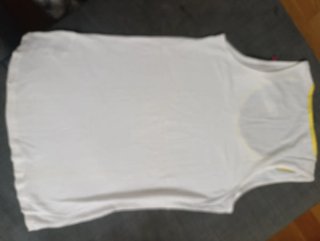 Camiseta Blanca Vintage Brasil con Cintas