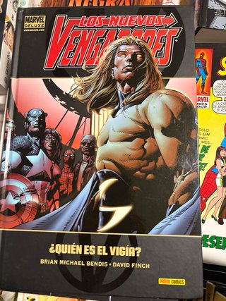 Lote cómics Marvel deluxe Los nuevos vengadores