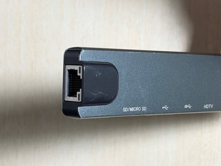 Hub USB-C 8 en 1 con HDMI y Ethernet