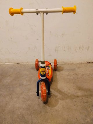 Patinete 3 Ruedas Infantil Disney Cars Smoby