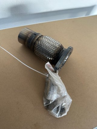 Tubo Flexible Escape, downpipe con Brida y Junta