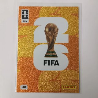 Panini Adrenalyn XL Mundial 2026 Logo Gold #624
