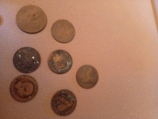 Lote monedas antiguas