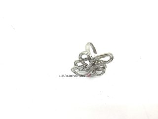 anillo oro 18k con piedra con diamante
