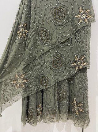 Vestido Zara Talla s con abalorios
