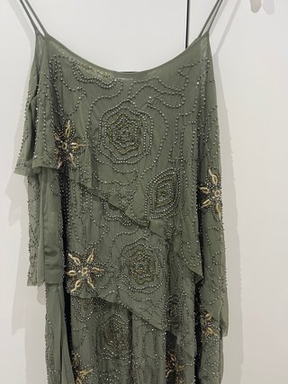 Vestido Zara Talla s con abalorios
