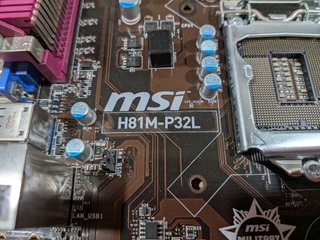 Placa MSI H81M-P32L (1150)