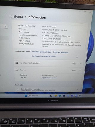 Ordenador Portátil Samsung Galaxy i5 12a Gen
