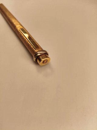 Bolígrafo Vintage Cartier Chapado en Oro
