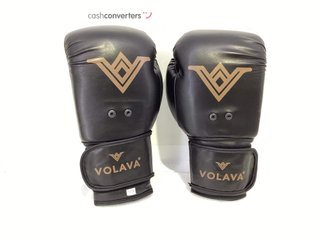 guantes volava guantes de boxeo negro/oro rosa