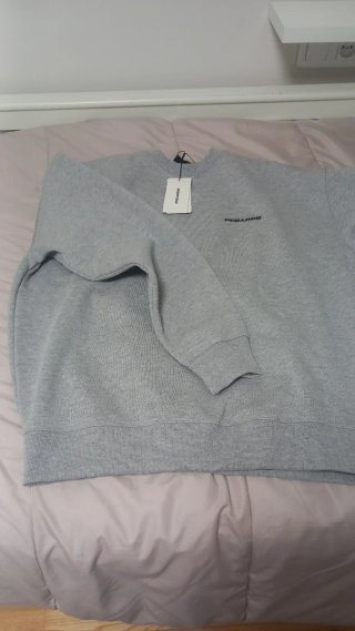 Sudadera PEGADOR Oversized Gris Talla M
