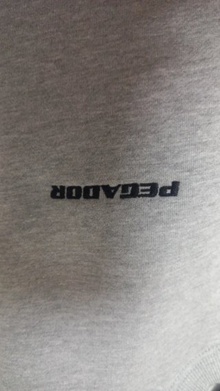 Sudadera PEGADOR Oversized Gris Talla M