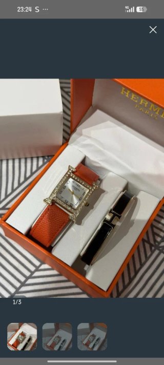 Reloj Hermès con Pulsera