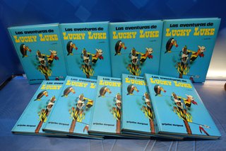 Las Aventuras de Lucky Luke - Colección Completa (Volúmenes 1-9) - Incluye 40 Historias, grijalbo/dargaud tomo 2 lomo despegado