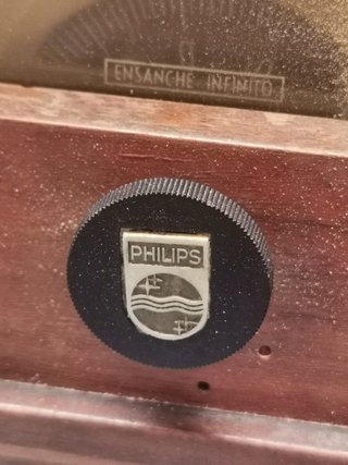 Antica Radio a Valvole PHILIPS BE-631-A con Trasformatore, Funzionante