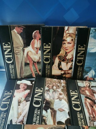 libros, Gran Historia Ilustrada del cine - 1985 COMPLETA 15 Tomos, Sarpe