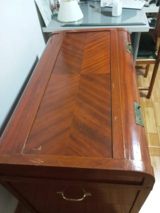 Baúl Antiguo de Madera para restaurar