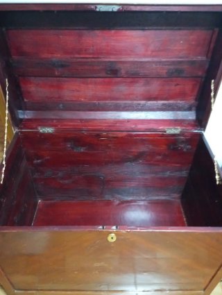 Baúl Antiguo de Madera para restaurar