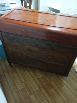 Baúl Antiguo de Madera para restaurar
