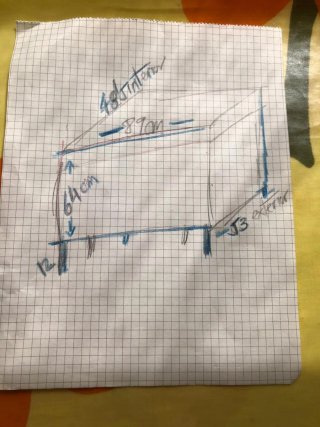 Baúl Antiguo de Madera para restaurar