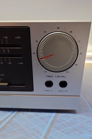 reproductor Akai HX-A1 Cassette Deck Vintage Plata