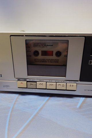 reproductor Akai HX-A1 Cassette Deck Vintage Plata