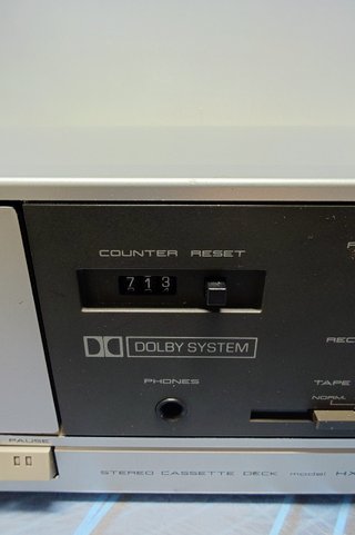 reproductor Akai HX-A1 Cassette Deck Vintage Plata
