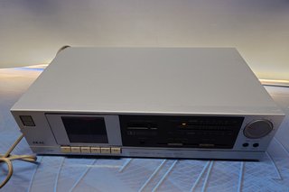reproductor Akai HX-A1 Cassette Deck Vintage Plata