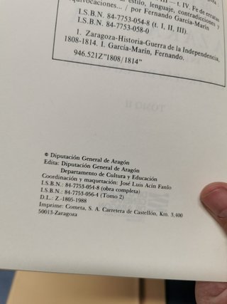 4 tomos, Historia de los Sitios, AGUSTÍN ALCAIDE IBIECA