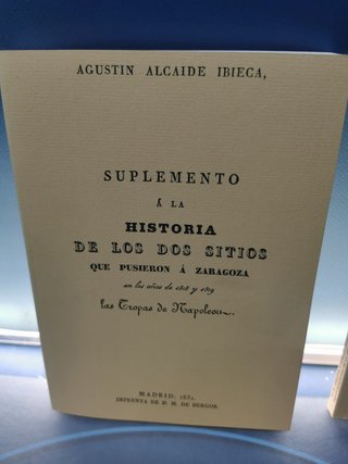 4 tomos, Historia de los Sitios, AGUSTÍN ALCAIDE IBIECA