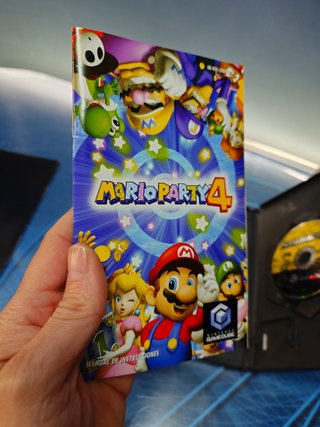 videojuego Mario Party 4 (Nintendo GameCube, 2002) ¡Completo con manual!