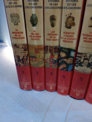 HISTORIA DE LAS CIVILIZACIONES, LAROUSSE PLANETA, completa, 10 tomos, 1997
