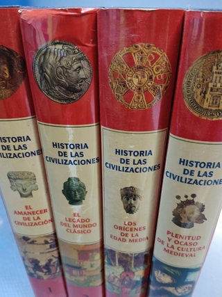 HISTORIA DE LAS CIVILIZACIONES, LAROUSSE PLANETA, completa, 10 tomos, 1997