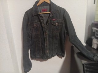 Chaqueta Vaquera Microms Azul Oscuro Talla XL