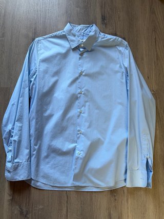 Camisa Azul Mango