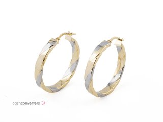 argollas oro 18k