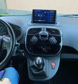 Rádio Renault Kangoo Android com GPS + Carplay