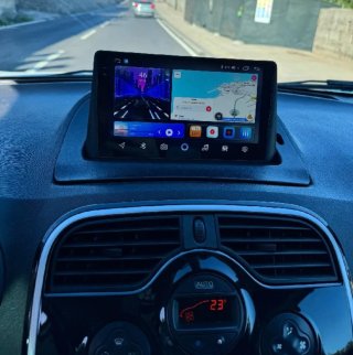 Rádio Renault Kangoo Android com GPS + Carplay