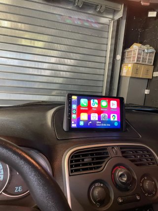Rádio Renault Kangoo Android com GPS + Carplay