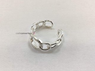 anillo plata 925mm con piedra con circonita