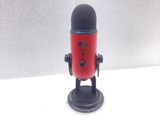 microfono blue yeti red