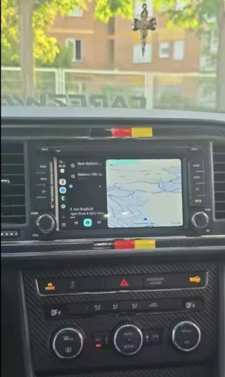 Rádio Seat Leon MK3 5F Android + GPS + Carplay