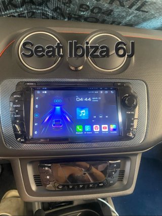 Rádio Seat Ibiza 6J Android + GPS + Carplay.