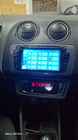 Rádio Seat Ibiza 6J Android + GPS + Carplay.