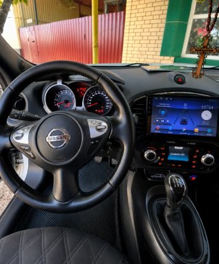 Rádio Nissan Juke Android + GPS + Carplay sem fios