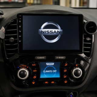 Rádio Nissan Juke Android + GPS + Carplay sem fios