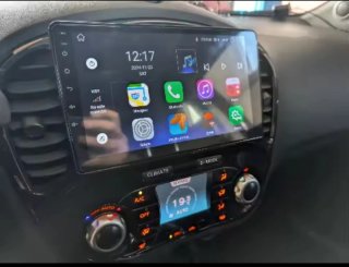 Rádio Nissan Juke Android + GPS + Carplay sem fios