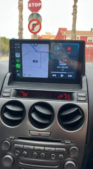 Rádio Mazda 6 Android com GPS + Carplay sem fios